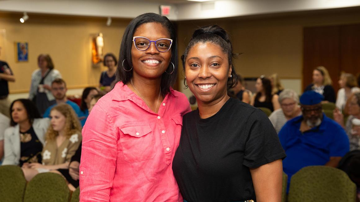 Pictured are audience attendees at Juneteenth 2024.